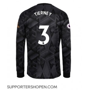 Arsenal Kieran Tierney #3 Borta Matchtröja 2022-23 Långärmad
